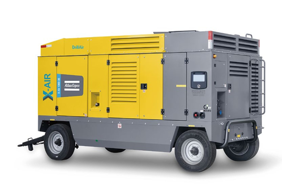 Otomatik kapatma ile sarı taşınabilir kompresör Evet X-AIR 1300-35