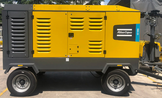 Elektrik Gücü Kaynağı Taşınabilir Kompresör X-AIR 960-23 Tam yük 2040/1880 Rpm Cummins Motor Tipi Endüstriyel ve Yerel Uygulamalar için