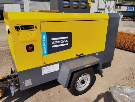 Siyah Taşınabilir Hava Kompresörü XAHS400 PACE 95KW Cummins Motor