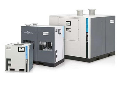 F400 Soğutucu basınçlı hava kurutma makineleri 4200W Atlas Soğutucu 400l/s giriş kapasitesi