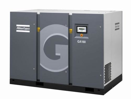 GA160+- GA250+ Atlas vida hava kompresörü 250kW 14 Bar 10 Bar Tipi Düşük Gürültü Seviyesi