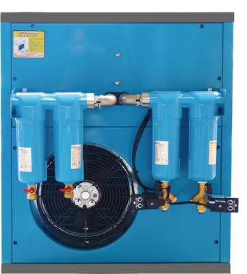 Lazer Kesim Soğutmalı Basınçlı Hava Kurutucu 16 ~ 30bar Skid Monteli