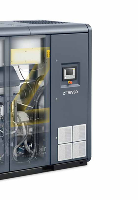 ZT18-55VSD Yağsız Atlas vida hava kompresörü Hava soğutma 50~60Hz 10.5m3/min