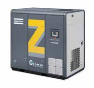 ZT18-55VSD Yağsız Atlas vida hava kompresörü Hava soğutma 50~60Hz 10.5m3/min