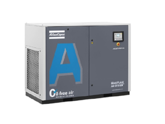 AQ 18 VSD Su Enjekte Atlas vida hava kompresörü 18kw 69dB Gürültü seviyesi