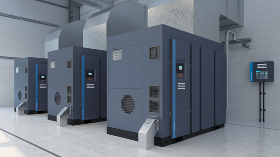 Atlas Copco Yağ Serbest vida hava kompresörleri ZT/ZR 55-90 ((VSD) ((FF) Enerji güvenliği