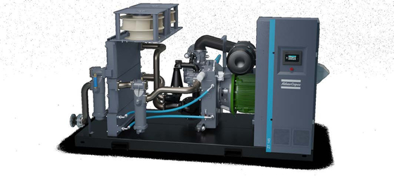 ZT90-160 ((VSD) Atlas Copco Önemli Endüstriler İçin Yağ Serbest vida hava kompresörü