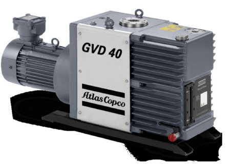Yüksek su buharı yükleri için AC vakum pompası GVD 40 Gaz balast kontrolü Temizlik kolay