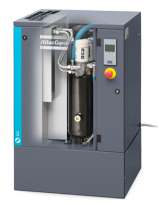 G2 Atlas G Serisi Rotary Screw Oil injected Aluminium Alloy Motors With Built in Dry Lubrication