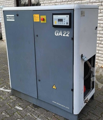 30 HP Güç aralığı Atlas GA Serisi GA22 50Hz/60Hz Frekansı ile