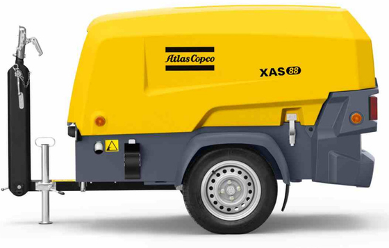 Taşınabilir Kompresör XAS 88KD 5.0 M3/min FAD Ağır Güçlü Uygulamalar için