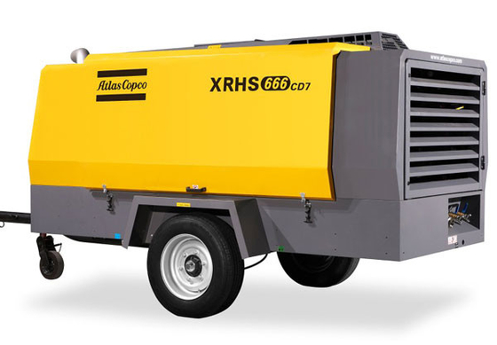 Elektrikli XRHS666C taşınabilir kompresör 18.6 M3/min FAD