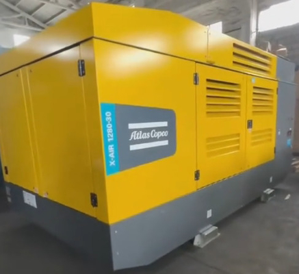 FAD 36.5/343./32.1 M3/min ve GIV Emisyon Standartları ile kullanışlı taşınabilir kompresör X-AIR 1280-30