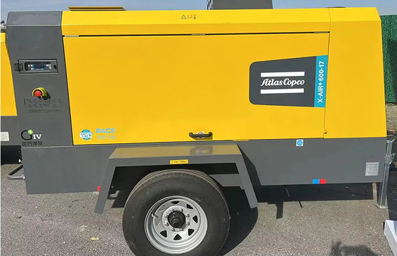 X-AIR+ 600-17 Taşınabilir Kompresör Endüstriyel Verimlilik için Elektrik Gücü Kaynağı