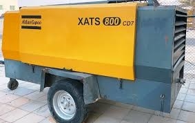 1 Sıkıştırma seviyesi Taşınabilir Kompresör XATS800Cd FAD 22.3 M3/min Taşınabilir