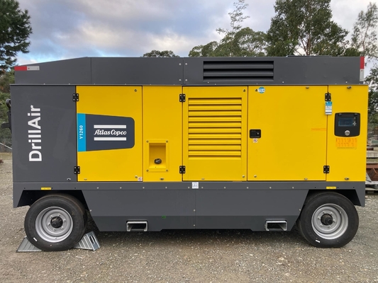Sarı Taşınabilir Kompresör Y1260 429 Kw Güç ve Çok Yönlü Uygulamalar için 1 X 2" Küresel Vana