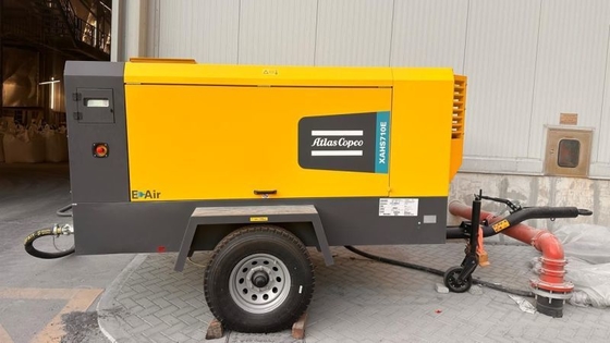 Atlas Copco XAHS710E 160kw Taşınabilir Elektrikli Hava Kompresörü