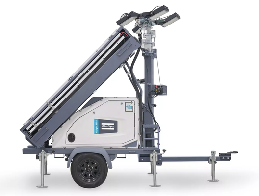 2.29 X 1.12 X 2.68 M ve 4 X 150 Watt'lık nakliye boyutu olan HiLight MS5 Elektrikli Fener Kulesi