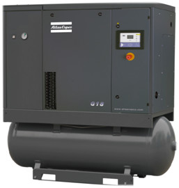 Kompakt G18 Petrol Enjekte Atlas vida hava kompresörü 18kw Ekonomik