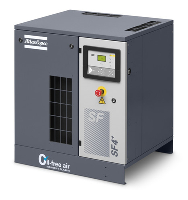 22kw Su Enjekte Atlas vida hava kompresörü AQ 22 VSD Yağsız