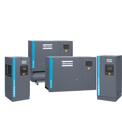 Yağ Enjekte Atlas vida hava kompresörü Vsd Plus Ga37-110 Vsd+ 37-110kw Güç