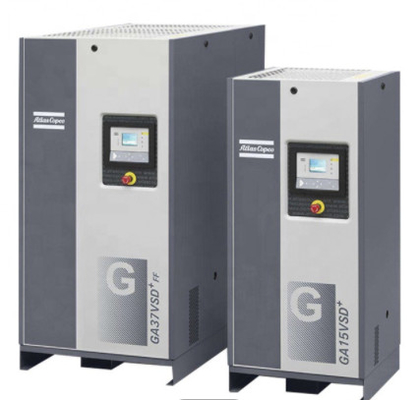 VSD Yağ Enjekte Rotary Atlas vida hava kompresörü G26VSD + FF 26kw