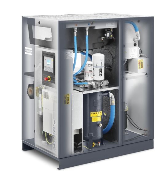 Vida Compressor 37kW Atlas GA37+, GA 37+ Atlas vida hava kompresörü Yağ enjekte edilmiş ...