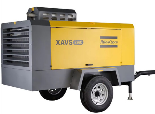 Atlas Copco Orta Boylu Taşınabilir Hava Kompresörü XAVS236C Çeşitli ve Makul Basınç ve Gaz Hacim oranları için