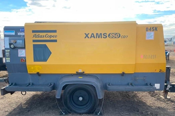 Sarı 195 Kw taşınabilir kompresör XAMS850Cd taşınabilir tasarımla