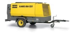 Taşınabilir Kompresör XAMS850Cd Nominal Çalışma Basıncı 8.6 Bar 5000*2000*2000 Mm Rekabet ve Performans İçin