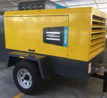 XAVS450 Taşınabilir Kompresör Tam Yük 2400 Rpm Kompakt Tasarım FAD 13 M³/dak