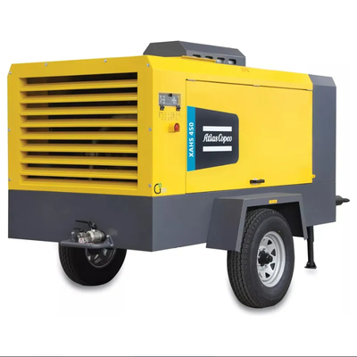 XAHS450 Taşınabilir ve Güçlü Performans için 1200 Rpm Taşınma Taşınabilir Kompresör