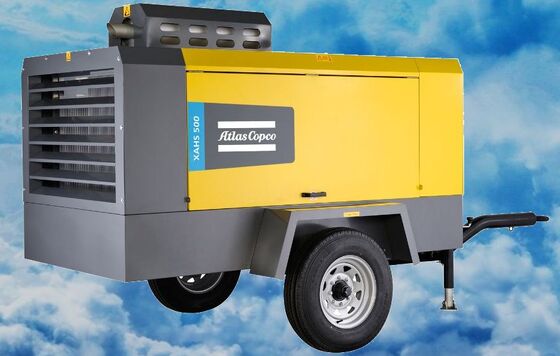 1200 Devir Yüksek Kapasiteli Taşınabilir Kompresör XAHS500 Endüstriyel ve İnşaat Ortamları İçin Uygun Hava Kompresörü