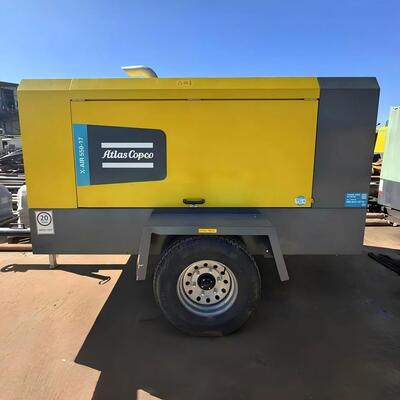 Yuchai Motorlu Taşınabilir Kompresör X-AIR 500-17 İnşaat Alanları ve Ağır Görevli İşler için Uygun