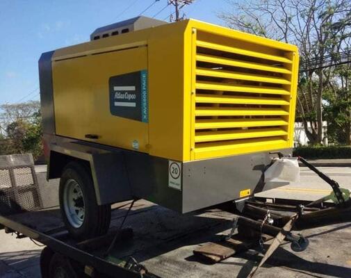 Cummins Motorlu Taşınabilir Kompresör XAVS600 PACE Dayanıklı Hava Kompresyon Ekipmanı