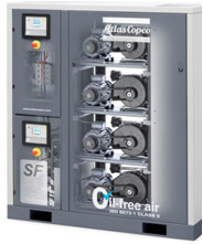 AQ-37 VSD Yağsız Atlas vida hava kompresörü 37kw Su enjekte edildi