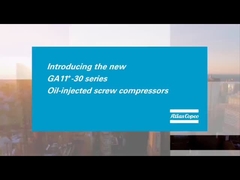 Yağ enjekte edilen Atlas vida hava kompresörü GA11+-30+